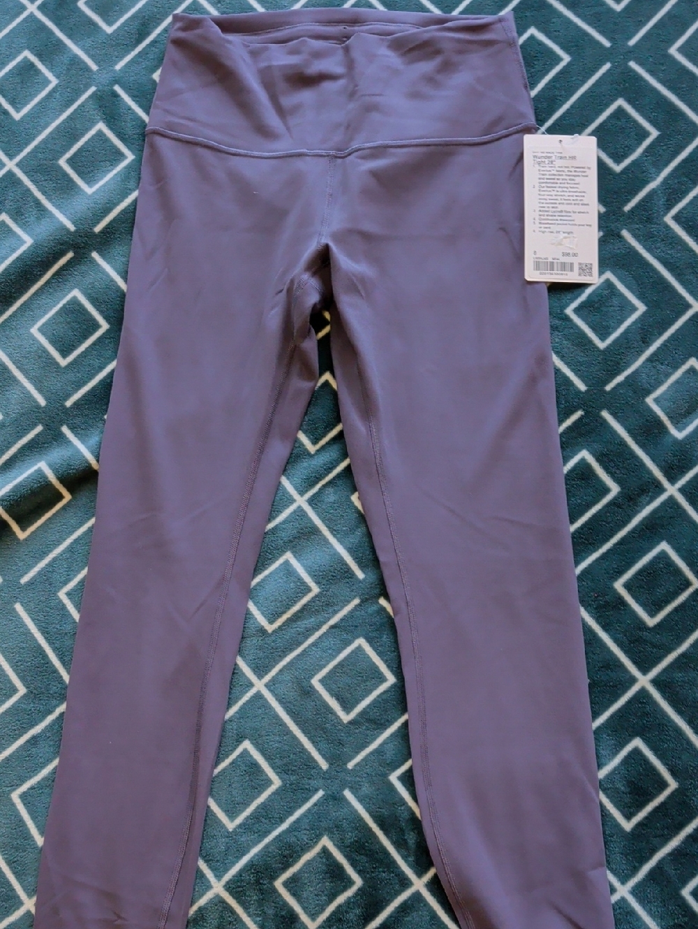 lululemon athletica Mauve High-Rise Wunder Train HR Tights